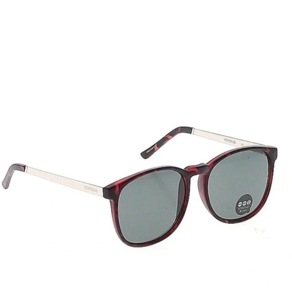 KOMONO sunglasses NEW Square Tortoise Silver Urkel